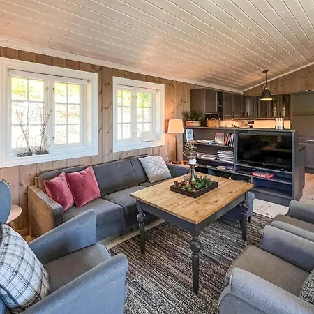 Amazing In With Sauna 別荘 Sjusjøen